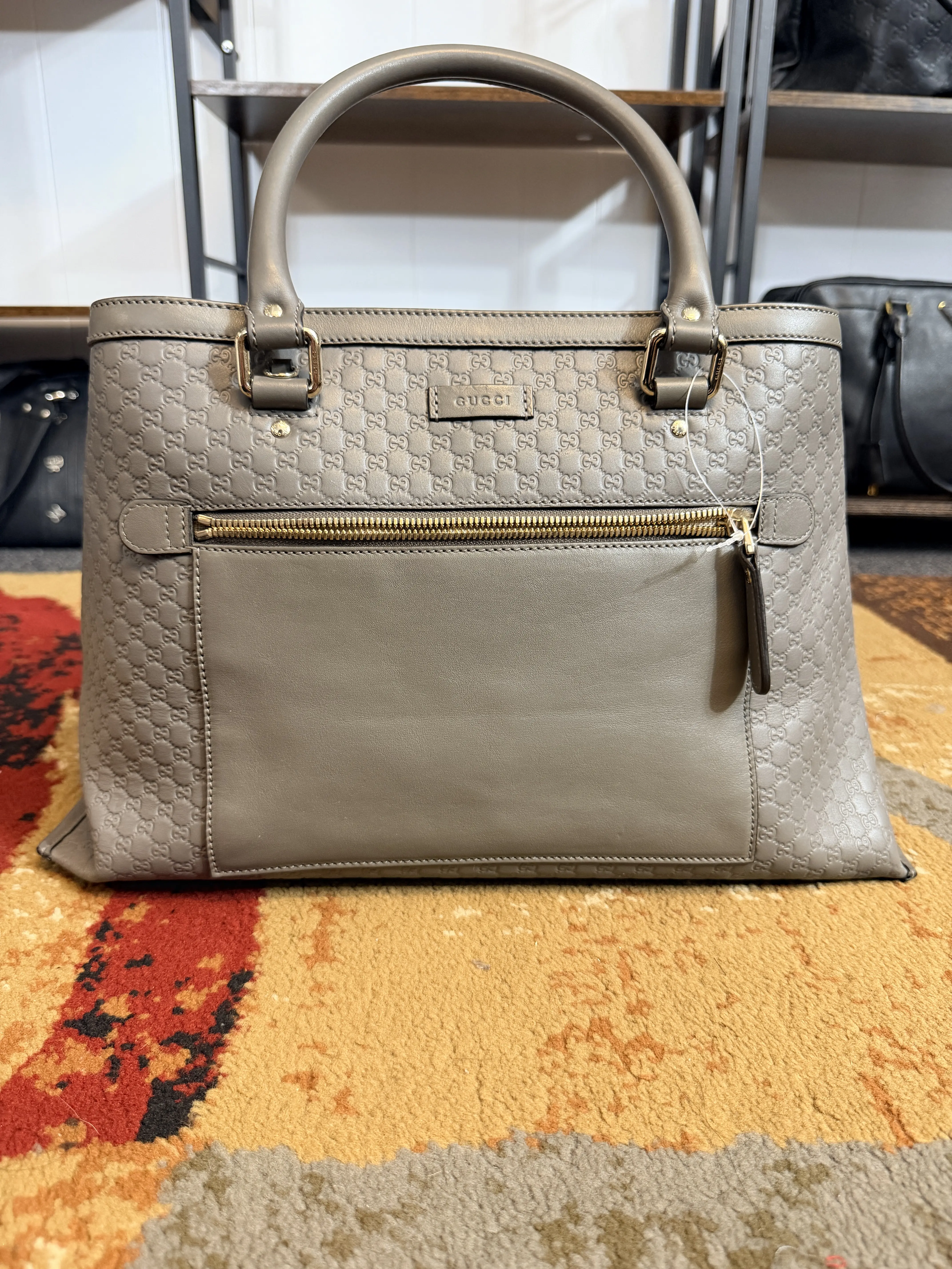 Pre-owned GUCCI Leather material Shoulder Bags Shoulder Bag, Pre Loved Luxury Luggage & Bag Accessory