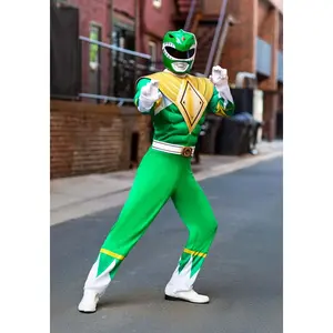 Power Rangers Men's Green Ranger Costume