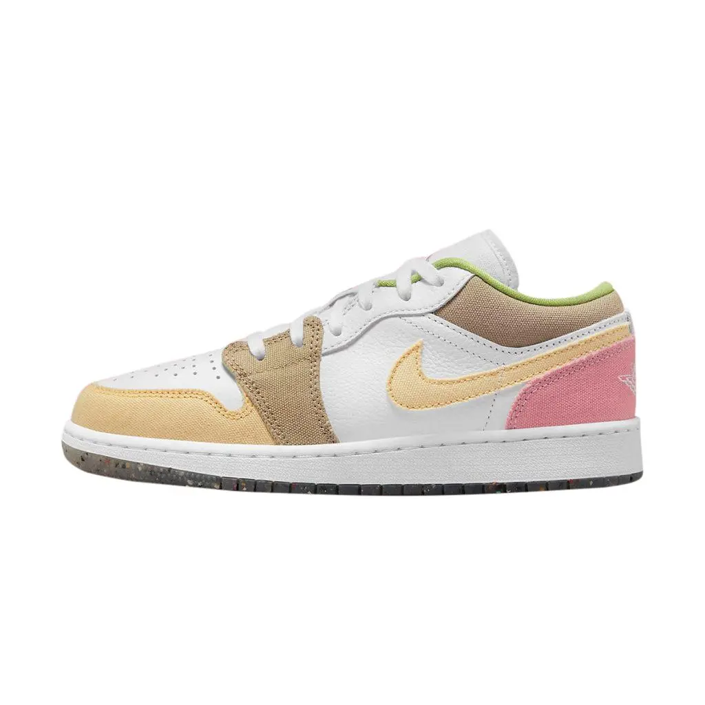 Jordan 1 Low SE White/Vivid Green-White (DJ0341 100)