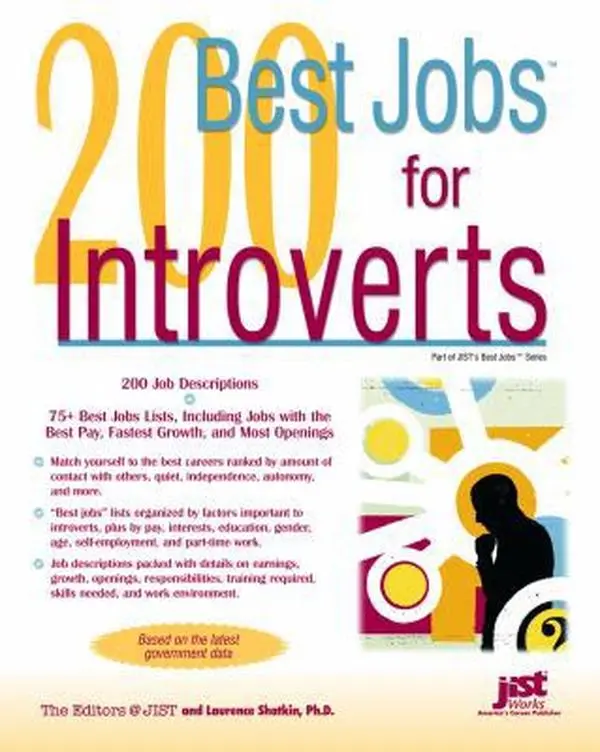 USED Book - 200 Best Jobs for Introverts by Laurence Shatkin (Paperback) - english