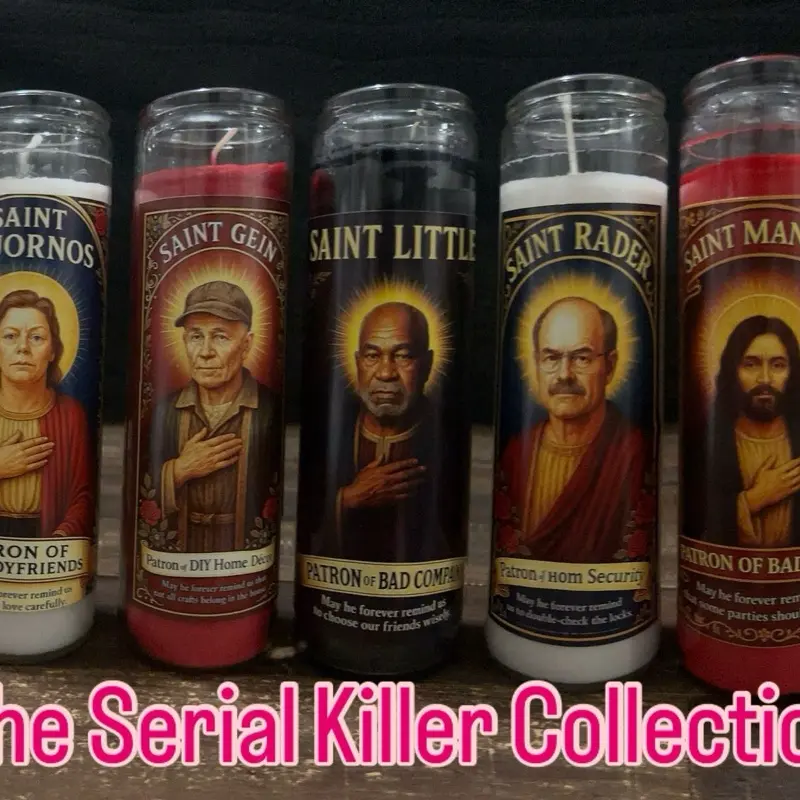 The Serial Killer Collection (12 candles) Decor Decoration