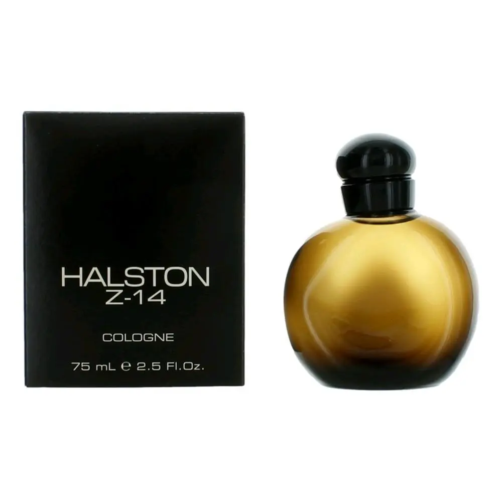 Halston Z-14 Cologne, 2.5 oz Splash Bottle with Authentic Z-14 Scent, Classic Fragrance for Male Wear, 2 To 2.9 Fl Oz