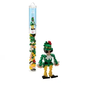 Plus-Plus Elf Building Toy Tube - 70 Pieces - STEM Toy for Ages 5-12 - Made in Denmark