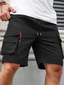 Men’s Quick-Dry Casual Shorts – Lightweight, Breathable Summer Outdoor Shorts with Secure Zippered Pockets, Stretch Athletic Shorts for Workouts, Hiking, Running, Golf, and Everyday Wear