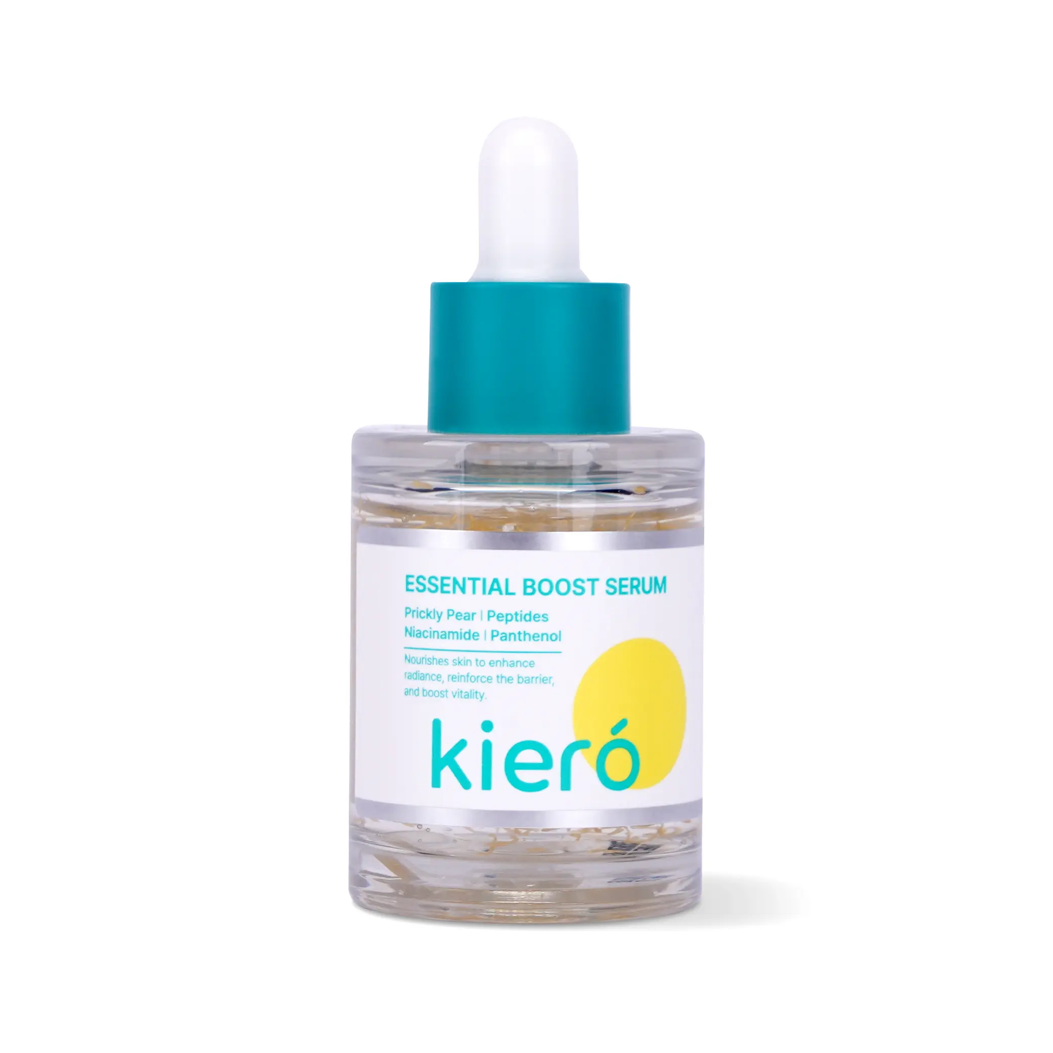 Kiero Essential Boost Serum - Official Product Fast Absorbing, Hydrating Face Serum for Visible Spots & Dull Skin with Niacinamide, Peptides & Panthenol - Vegan, Calming Barrier Repair Korean Skincare (1.01 fl oz)