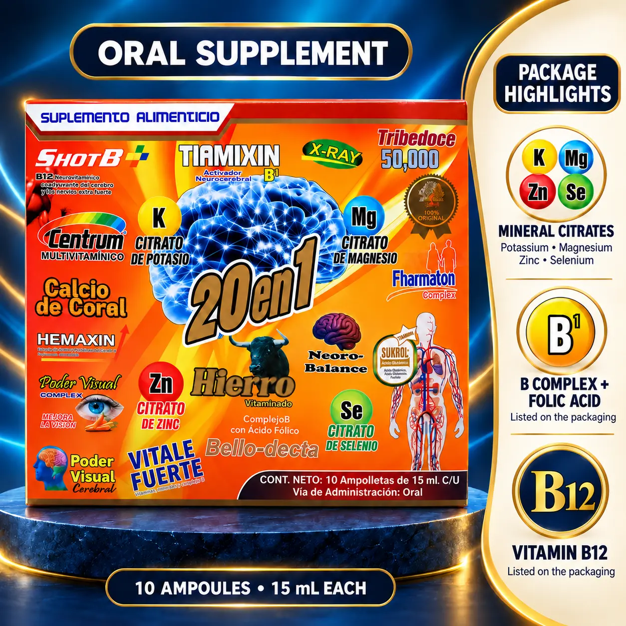 20 In 1 Dietary Supplement