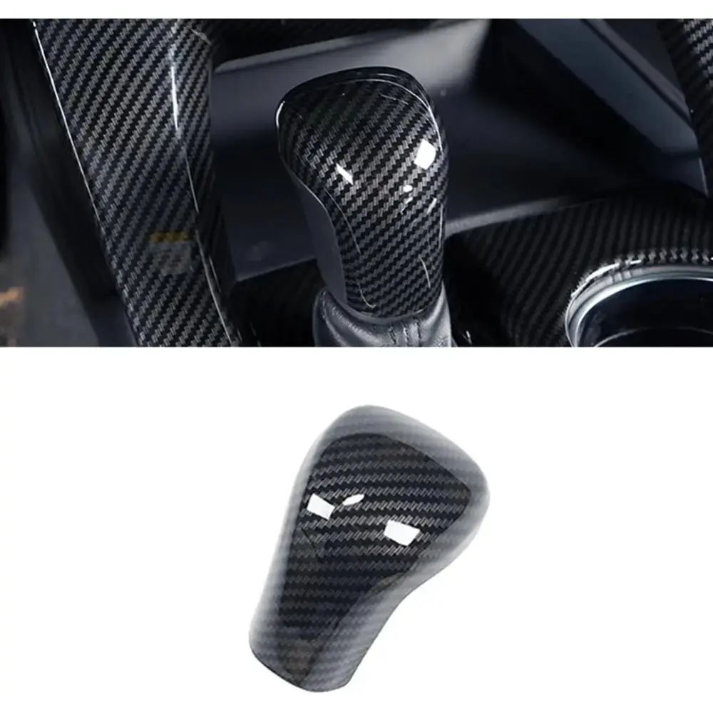 No Adhesive Snap-on Gear Shift Knob Cover Trim Protector Cap Glue-free For Toyota 2018-2025 Camry For 2019 - 2025 Corolla For 2019 - 2022 Avalon Accessories