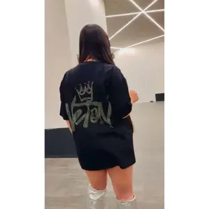 Neton rhinestone tee