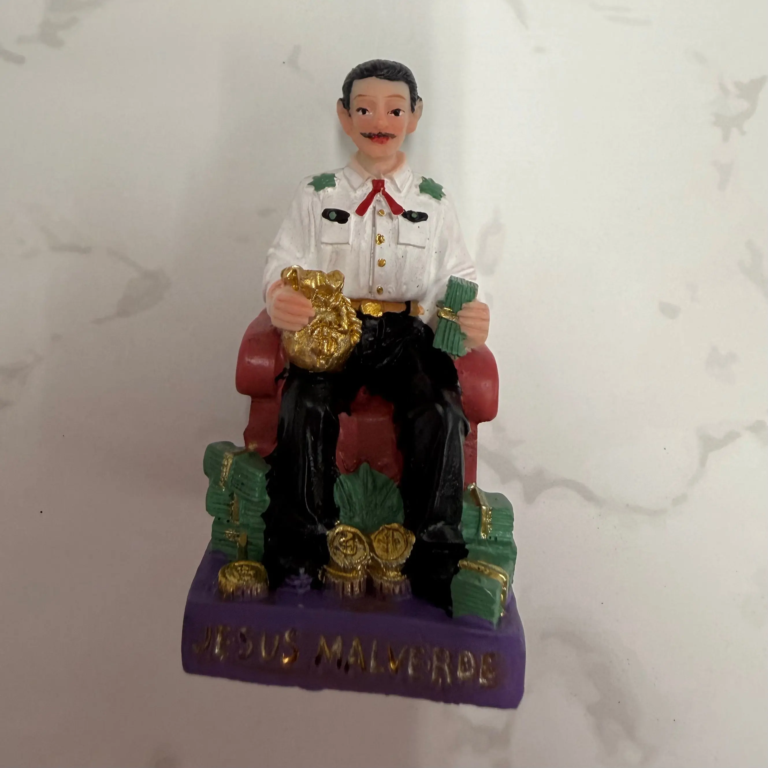 Small Jesus Malverde Statue
