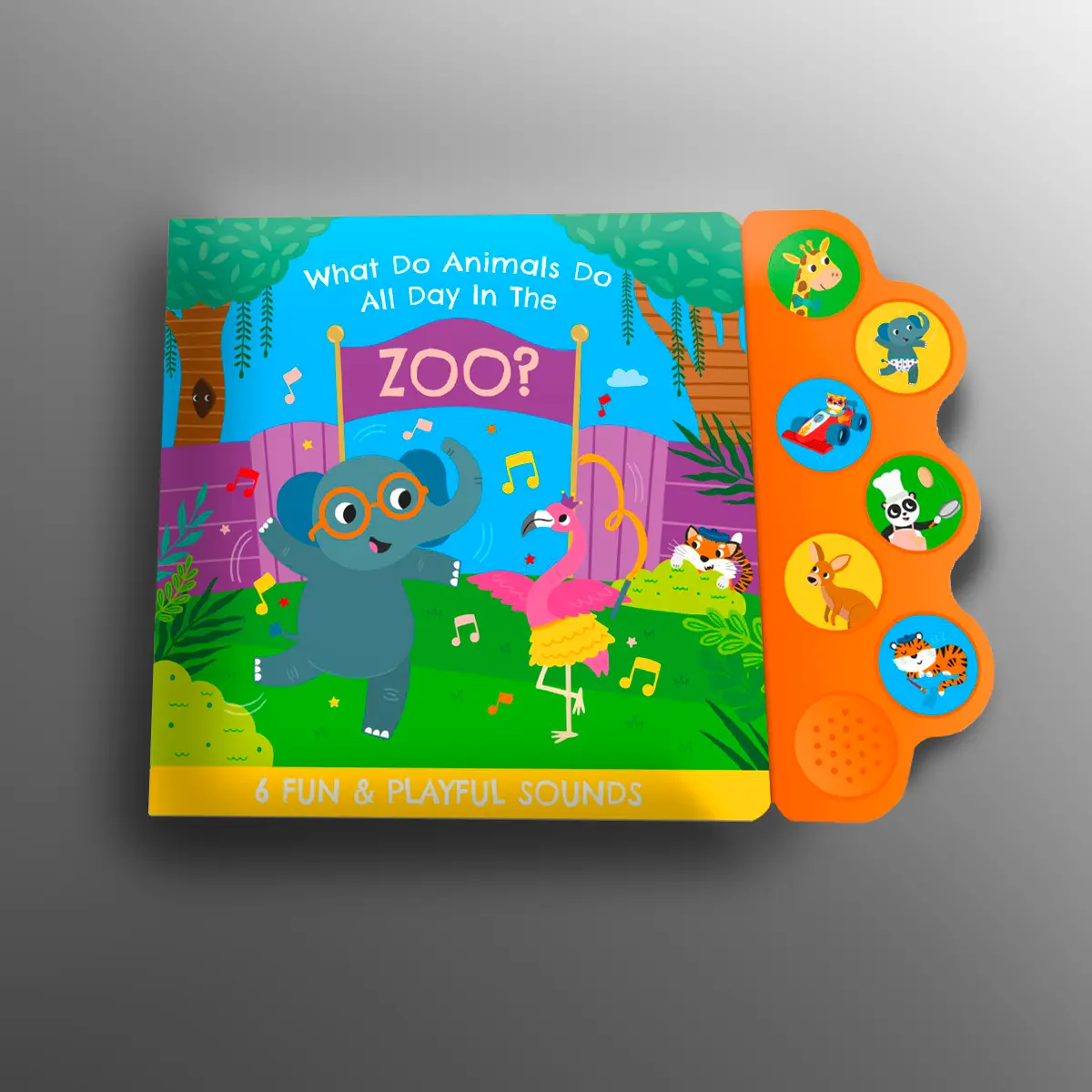 Early Learning Ocean Sound Learning Book - What Do Animals Do All Day, Learning Books