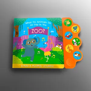 Early Learning Ocean Sound Learning Book - What Do Animals Do All Day, Learning Books