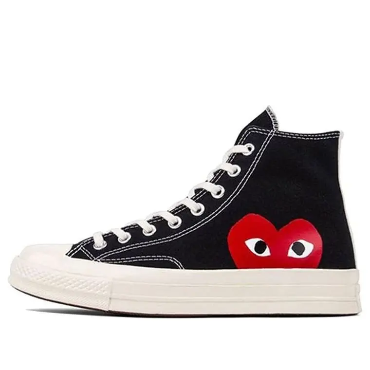 Converse x COMME des GARCONS PLAY Chuck 70 Hi 'Black Red' 150204C Converse x COMME des GARCONS PLAY Chuck 70 Hi 'Black Red' 150204C