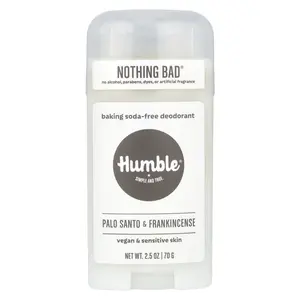 Humble Brands Baking Soda-Free Deodorant, Palo Santo & Frankincense , 2.5 oz (70 g)