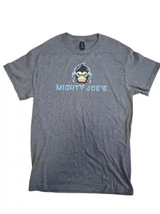 Mighty Joe's Gray Short Sleeve Shirt - Shirts for Sports Fundraiser