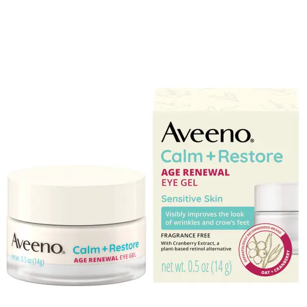 Aveeno Calm + Restore Age Renewal Eye Gel 0.5 oz