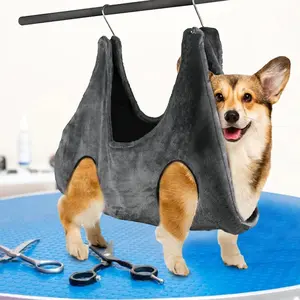 Portable Pet Grooming Hanging Hammock Breathable Groom Helper