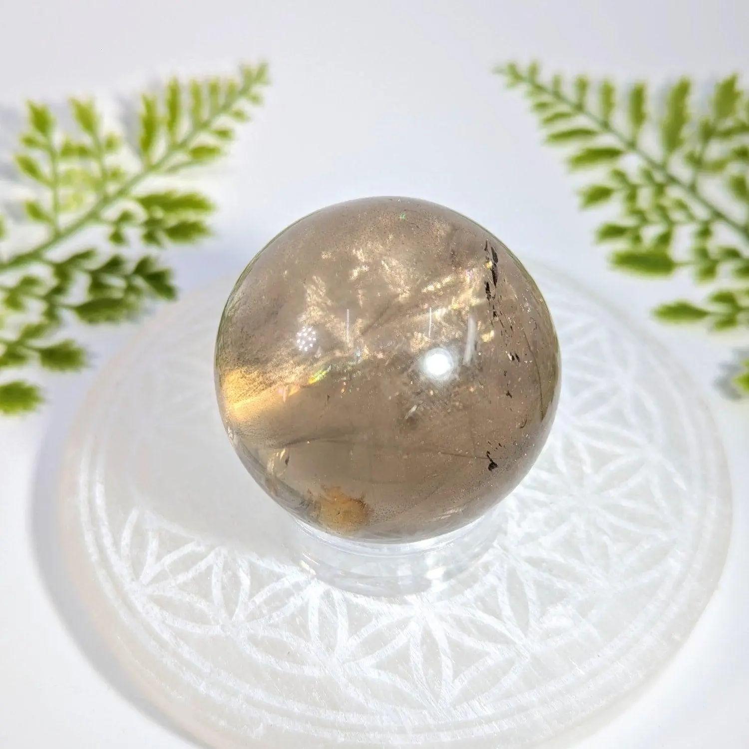 Smoky Quartz Sphere - Polished Crystal Ball