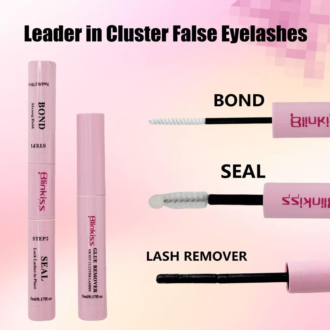 MagicSoft Volume Lashes | Blinkiss DIY False Eyelashes for Bold Dramatic Look Unstoppable  You've Been Waiting For | Lashes with Ultra-Dense, Waterproof, Long-Lasting Lashes | Magic | Beginner-Friendly DIY Lashes for a Flawless