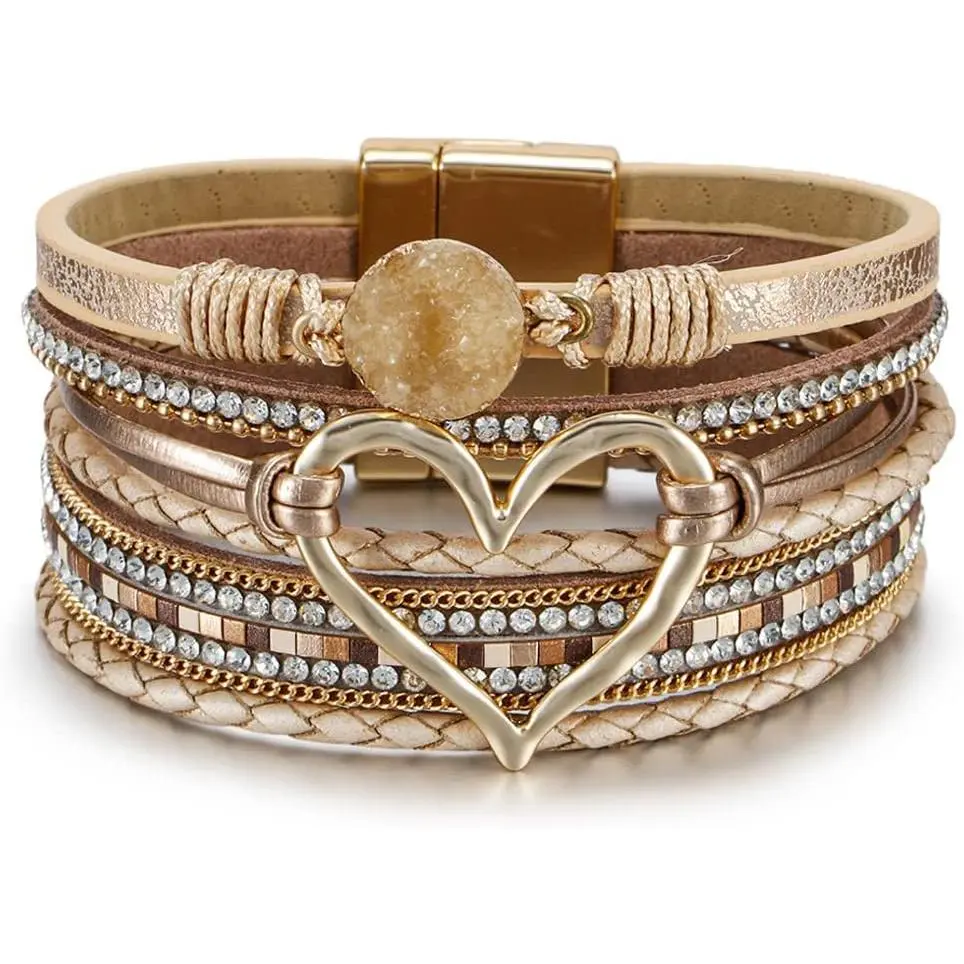 Heart Leather(Gold)