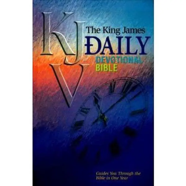USED-The King James Daily Devotional Bible by world-bible-publishing (Hardcover)