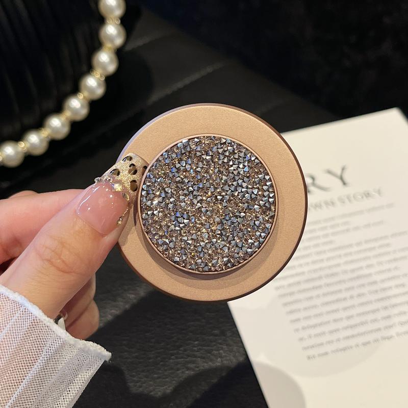 Brilliant diamond model, super strong magnetic mobile phone holder, multi-color luxury color matching, free horizontal and vertical screen hovering, full of high-end feeling, strong adsorption and no falling, universal for mobile phones/tablets/airpods