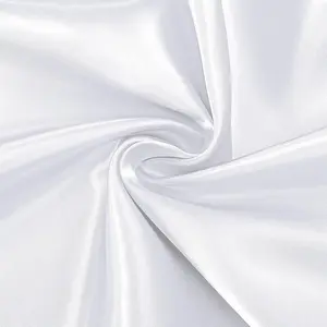 Household daily necessities Horbaunal White Satin Fabric, 55" Wide, 2 Yards, Soft Charmeuse Satin Fabric for DIY Crafts Decorations Costume