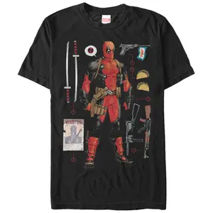 Men's Marvel Deadpool Accessories T-Shirt