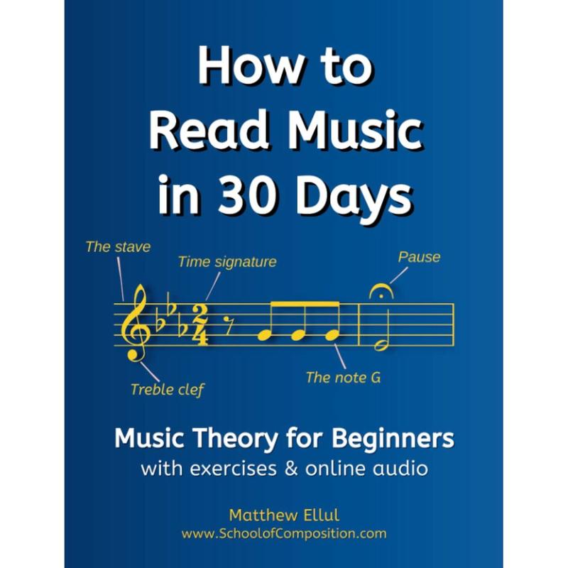 How to Read Music in 30 Days: Music Theory for Beginners - with ...