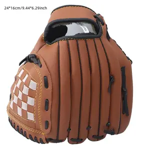 Outdoor Sport Baseball Glove Softball Practice Equipment Size 9.5/10.5/11.5/12.5 Left Hand for Kids/Adults Man Woman Training Does not apply