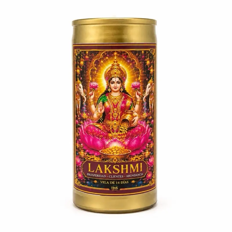 Lakshmi 14-Day Candle – Prosperity, Abundance & Good Fortune