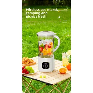New dual-blade juicer, wireless electric large-capacity juice maker, portable blender for fresh juice