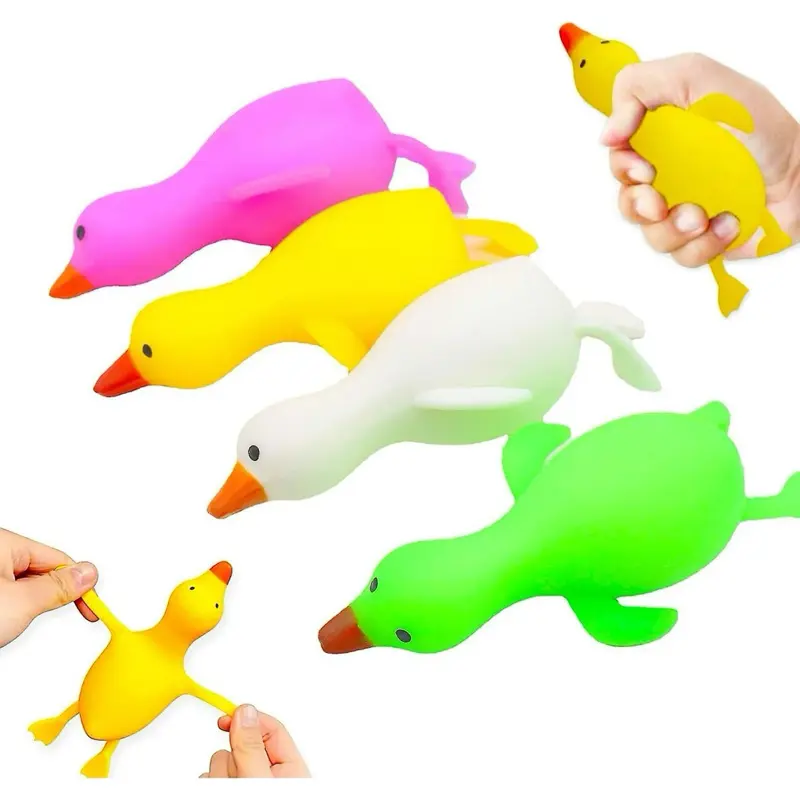 Multicolor duck squishy