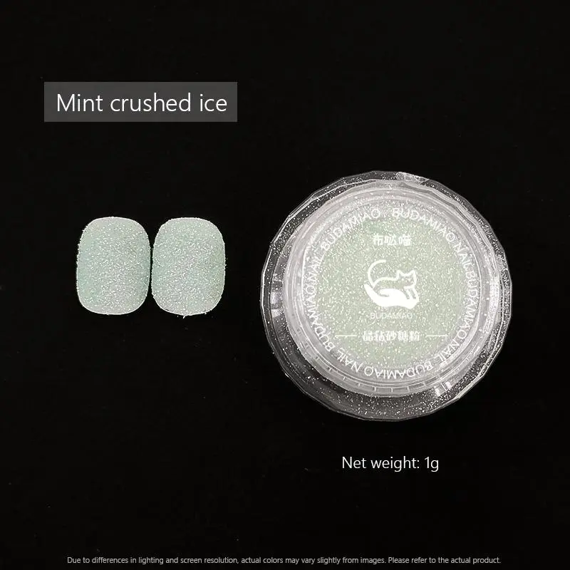 Mint crushed ice