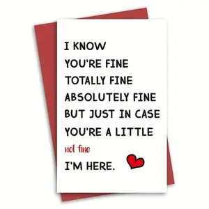 Encouragement Card for Friends, Positive Message Card, 1 Count Special Birthday Card, Greeting Card