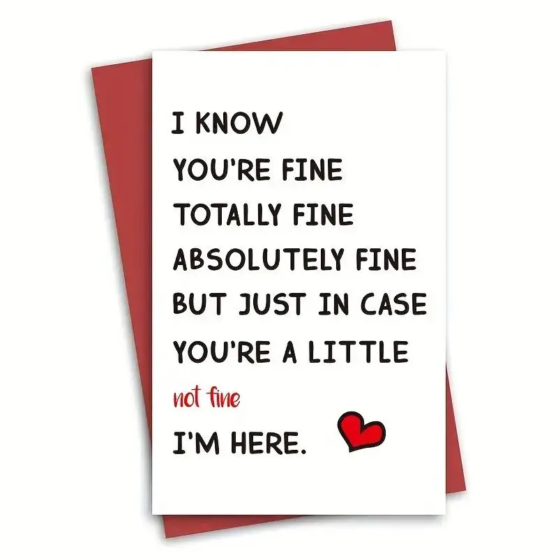 Encouragement Card for Friends, 1 Count Special Birthday Card, Greeting Card