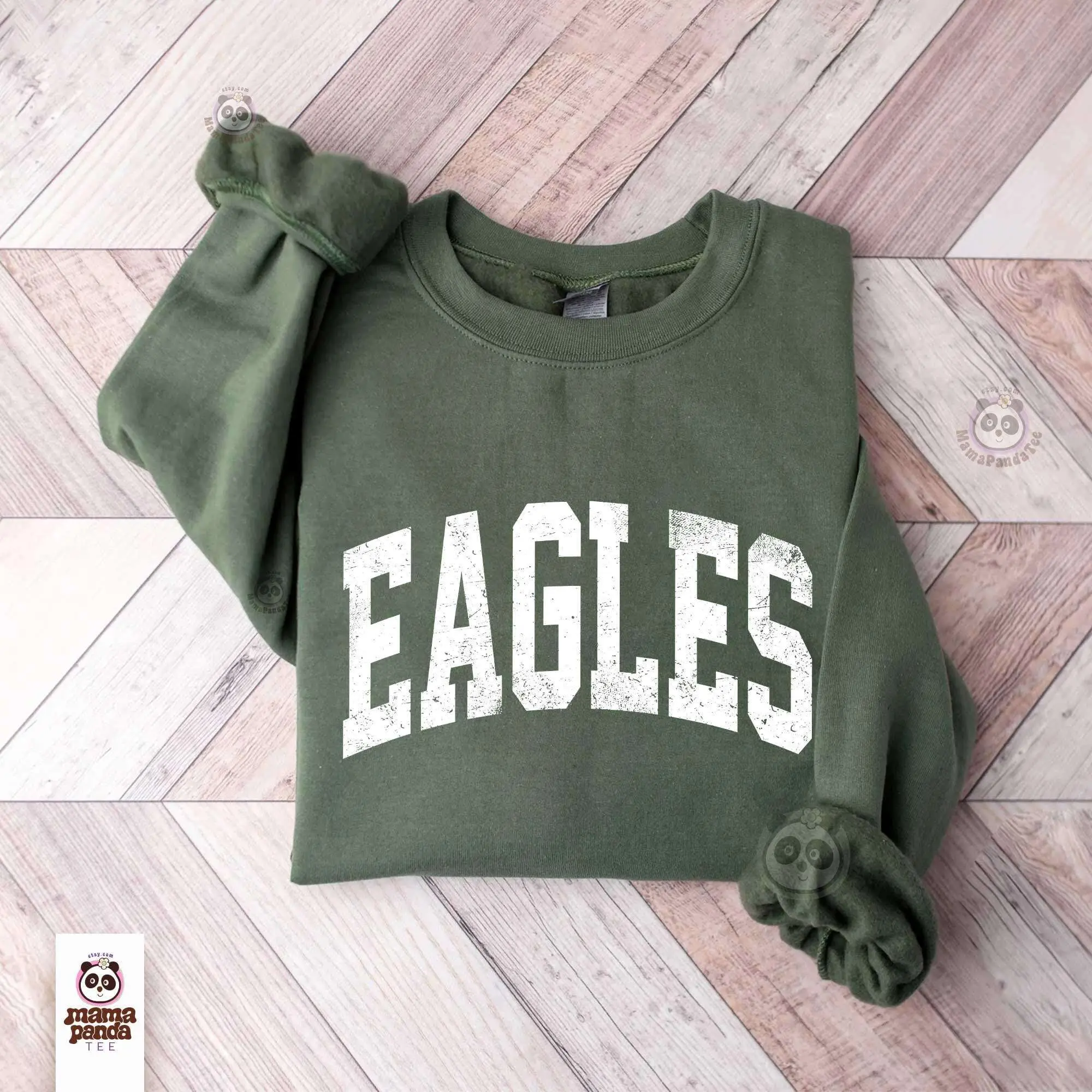 Vintage Eagles Sweatshirt, Eagle Game Day Hoodie, Varsity School Spirit Sweatshirt, Tailgate Crewneck, School Mascot, Football Mom sweater Cotton Trending