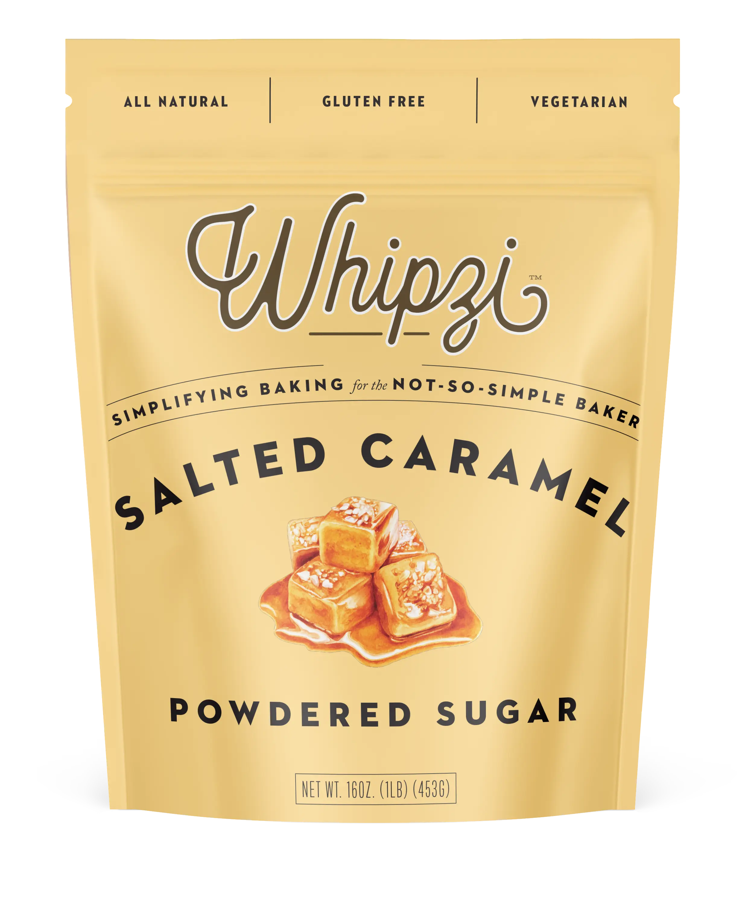 Whipzi® Salted Caramel Powdered Sugar - Sweet & Salty