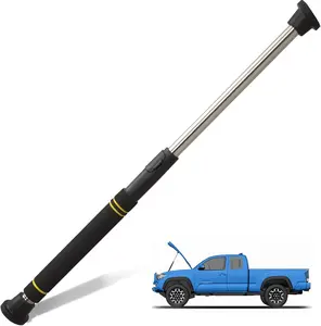 Telescopic Hood Prop Rod, 29 to 40 inches Hood Prop Holder Tool for  Trunk Universal Engine Support Bar Stainless Steel Material with Comfortable Sponge Handle Telescoping Adjustable
