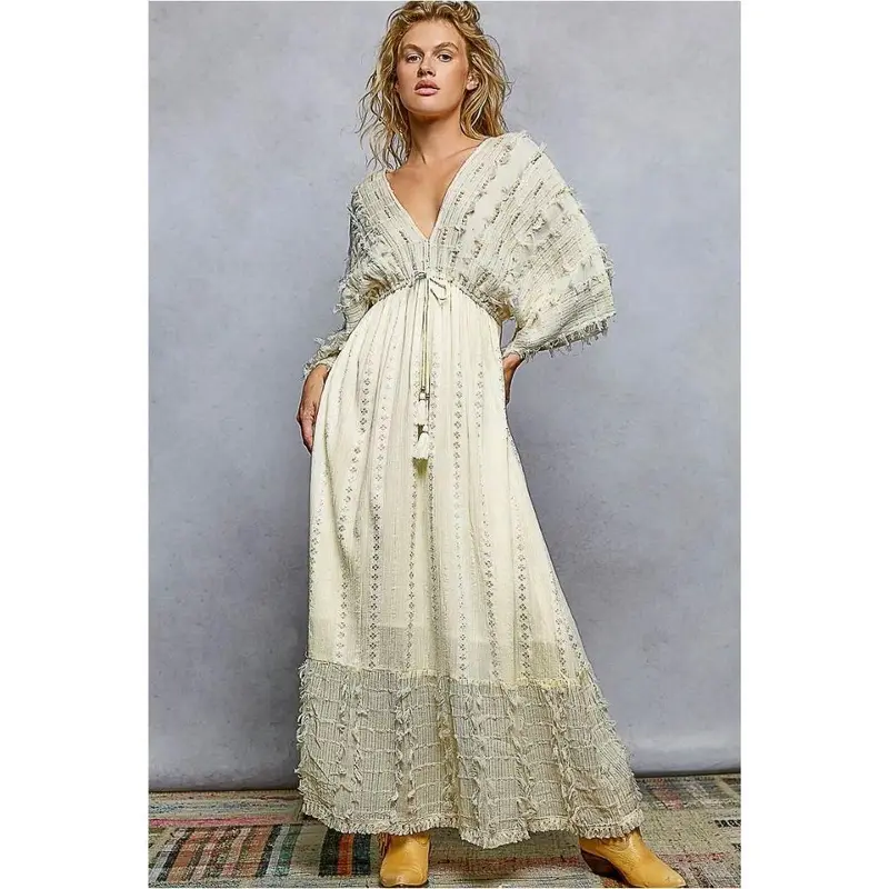 chinese dress ladies Button Front Linen Dress – DiJore