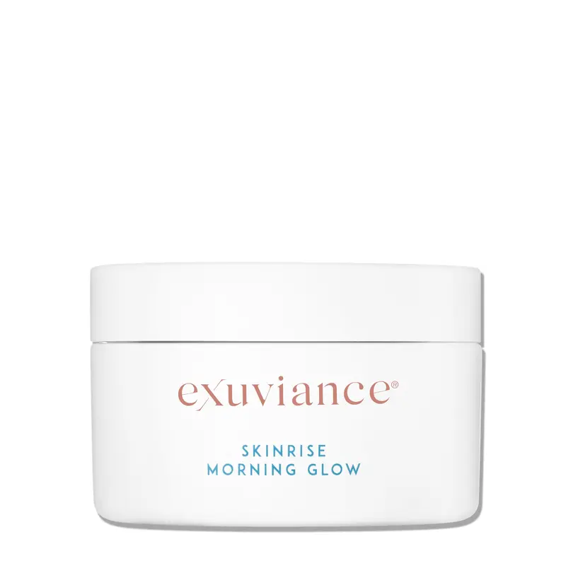 EXUVIANCE SkinRise Morning Glow, Anti Aging Facial Toning Pads with PHA/Bionics, Green Tea & Cucumber Extract, 1.7 Fl oz