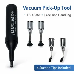 Handi-Vac Anti-Static ESD Safe Precision Handling Mini Vacuum Pen, Smt Smd Ic Bga Chip Picker Tool, Ideal for Welding Repair, Vacuum Pickup Device