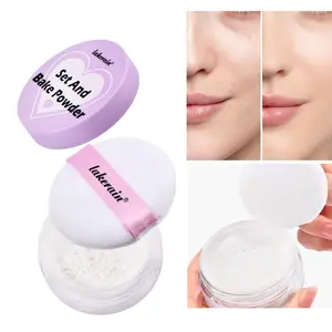 Baking Setting Oil Control Powder Absorbs Oil Smooth Texture Natural Long-Lasting Matte Finish Makeup Essential
