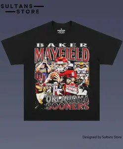 BAKER MAYFIELD OKLAHOMA 1.0 TEE Classic 90s Graphic Tee - Unisex - Vintage