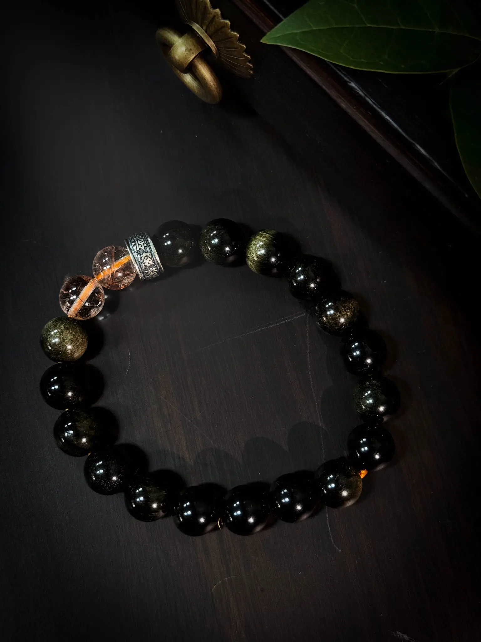 Feng Shui to Luck Gleam Beneath the Waves Bracelet for Inner Being & Wellness