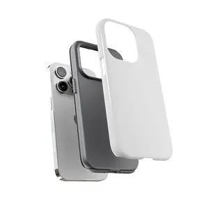 Premium Slim Fit White Shockproof Phone Case