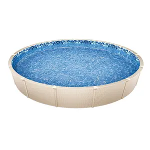 VEVOR Round Pool Liner 24ft Overlap Style Pool Liner 54in Wall Height Durable