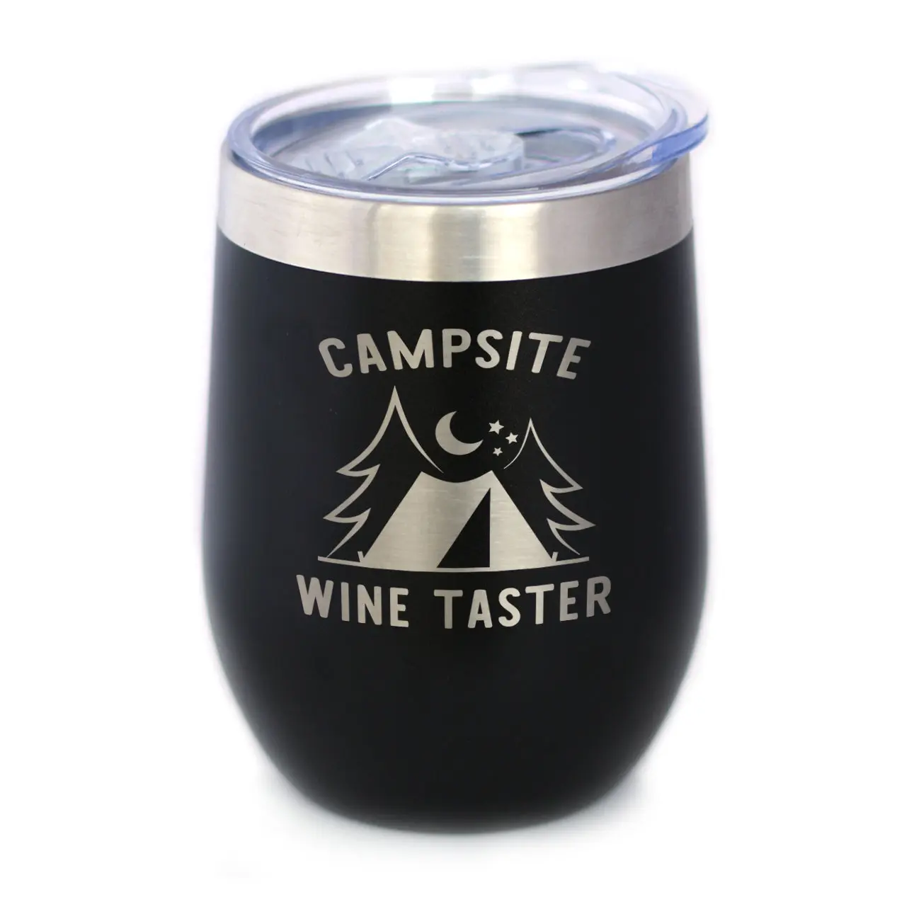 12oz Portable Double-Walled Insulated Stainless Steel Etched Vacuum Flask with Leak-Free Cup Lid - Constant Temperature, Ice Cold Coffee, Kitchenware Drinkware Campsite Tumbler