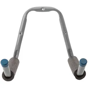 Double Arm Ladder Hanger & Tubular Hook, Gray, Room, Decor, Hook Storage Rack, Organiser