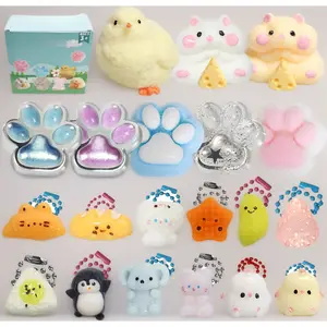 20pcs Squishy Pack,Fidget Toys Kit,Include Squishies Party Favors for Kids 4-8 8-12 Treasure Box Toys for Classroom Birthday Xmas Gifts Goodie Bag Stocking Stuffers for Teens (20pcs)