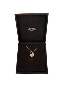 Pre-owned Hermès Amulettes Constance Pendant Necklace